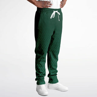 Mens Track Pants - Emerald Green - Synergetic Heroes