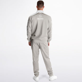 Mens Tracksuit - Jade White