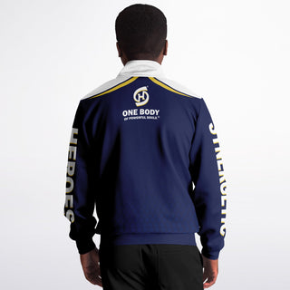 Mens Track Jacket - Midnight Blue