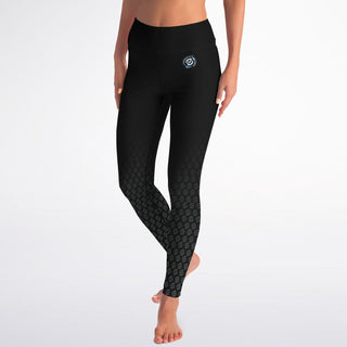 Yoga Leggings - Obsidian Black - Synergetic Heroes