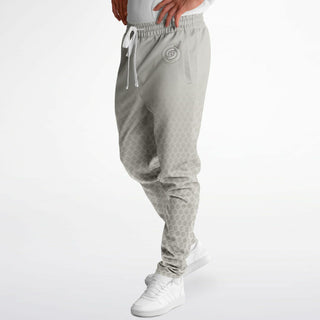 Mens Track Pants - Jade White - Synergetic Heroes