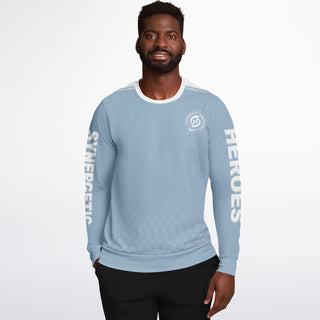 Mens Athletic Sweatshirt - Angel Blue