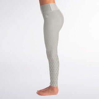 Yoga Leggings - Jade White - Synergetic Heroes