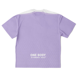 Mens Plus-size T-Shirt - Lavender Mist - Synergetic Heroes