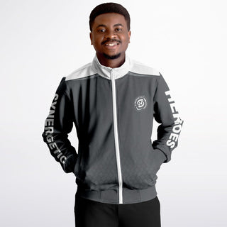 Mens Track Jacket - Shadow Gray