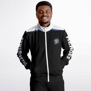 Mens Track Jacket - Obsidian Black
