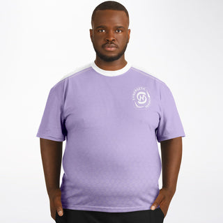 Mens Plus-size T-Shirt - Lavender Mist - Synergetic Heroes