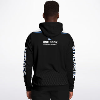 Mens Hoodie - Obsidian Black