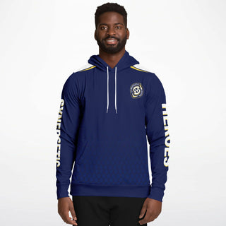 Mens Hoodie - Midnight Blue