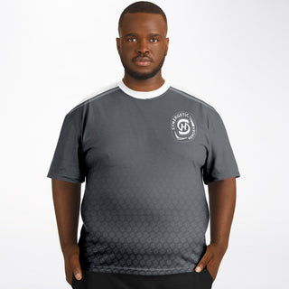 Mens Plus-size T-Shirt - Shadow Gray - Synergetic Heroes