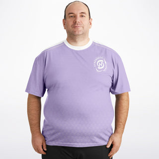 Mens Plus-size T-Shirt - Lavender Mist - Synergetic Heroes
