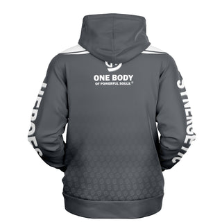 Mens Hoodie - Shadow Gray