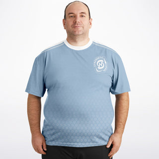 Mens Plus-size T-Shirt - Angel Blue - Synergetic Heroes