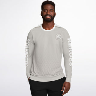 Mens Athletic Sweatshirt - Jade White