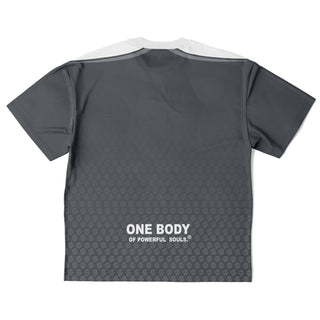 Mens Plus-size T-Shirt - Shadow Gray - Synergetic Heroes