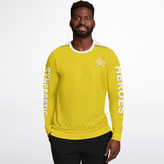 Mens Athletic Sweatshirt - Yellow Sun