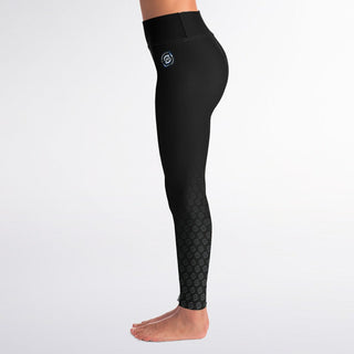 Yoga Leggings - Obsidian Black - Synergetic Heroes