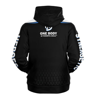 Mens Hoodie - Obsidian Black