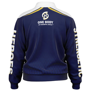 Mens Track Jacket - Midnight Blue