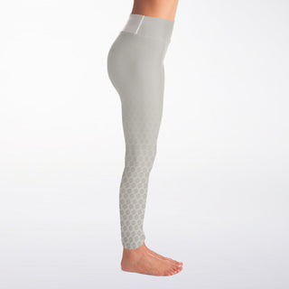 Yoga Leggings - Jade White - Synergetic Heroes