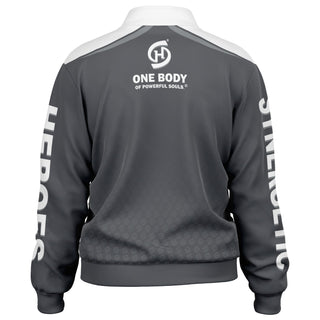 Mens Track Jacket - Shadow Gray