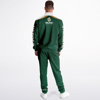 Mens Tracksuit - Emerald Green