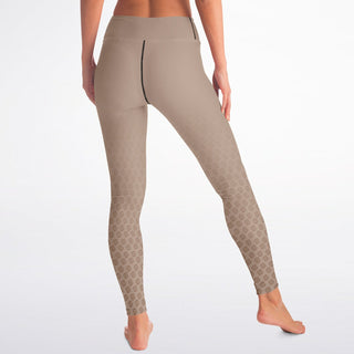 Yoga Leggings - Taupe Stone - Synergetic Heroes