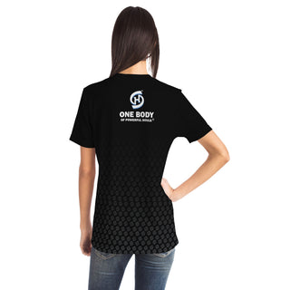 Womens T-Shirt - Obsidian Black