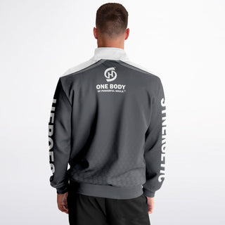 Mens Track Jacket - Shadow Gray