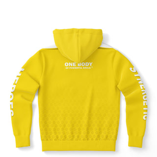 Womens Hoodie - Yellow Sun