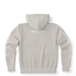 Womens Hoodie - Jade White