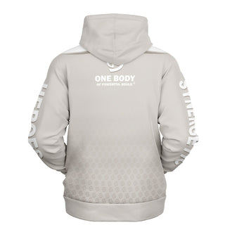 Womens Hoodie - Jade White