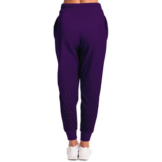 Womens Emblem Jogger - Purple Shield