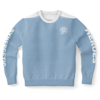 Womens Athletic Sweatshirt - Angel Blue