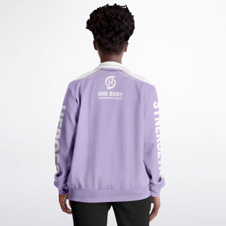 Womens Track Jacket - Lavender Mist