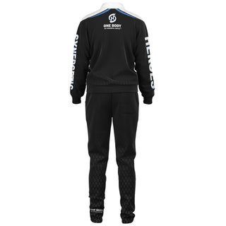 Womens Tracksuit - Obsidian Black