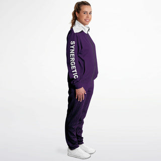 Womens Tracksuit - Purple Shield
