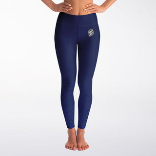 Yoga Leggings - Midnight Blue - Synergetic Heroes