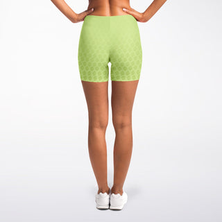 Legging Shorts - Harmony Green - Synergetic Heroes