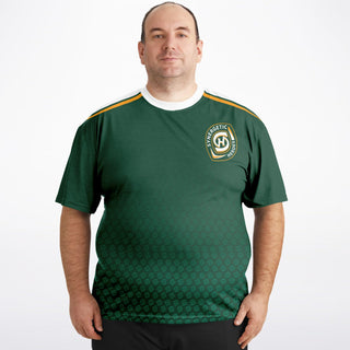 Mens Plus-size T-Shirt - Emerald Green - Synergetic Heroes