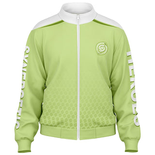 Mens Track Jacket - Harmony Green - Synergetic Heroes