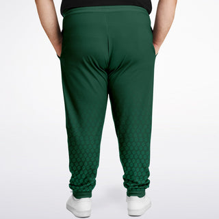 Mens Plus-size Jogger - Emerald Green - Synergetic Heroes