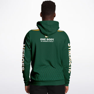 Mens Hoodie - Emerald Green