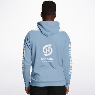 Mens Hoodie - Angel Blue - Synergetic Heroes