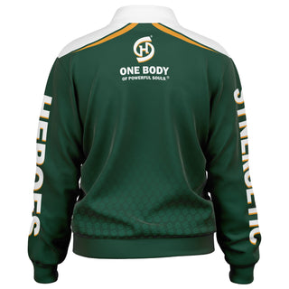 Mens Track Jacket - Emerald Green
