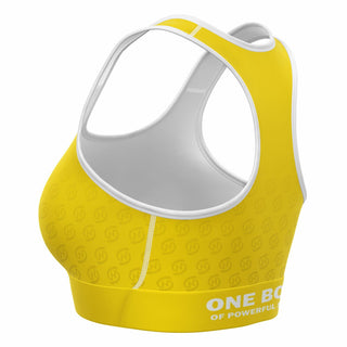 Sports Bra - Yellow Sun - Synergetic Heroes