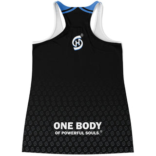 Flowy Racerback Tank Top - Obsidian Black - Synergetic Heroes