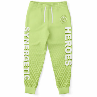 Mens Lettered Jogger - Harmony Green - Synergetic Heroes