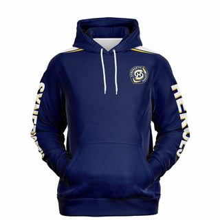 Mens Hoodie - Midnight Blue