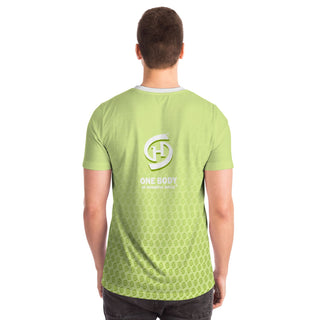 Mens T-Shirt - Harmony Green - Synergetic Heroes